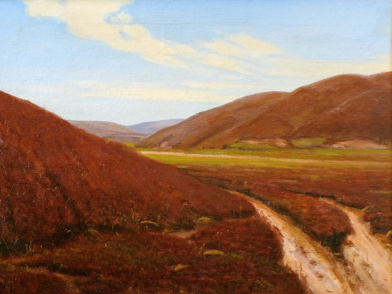 1863-Aage Giødesen - Paesaggio